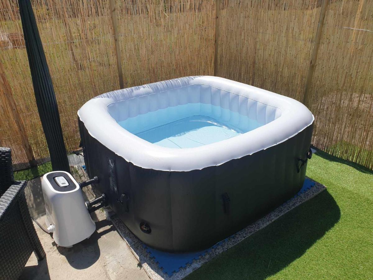 Beau Logement Avec Terrasse, Jacuzzi Et Terrain De Petanque Privatif A 5 Minutes De La Plage Audenge Dış mekan fotoğraf